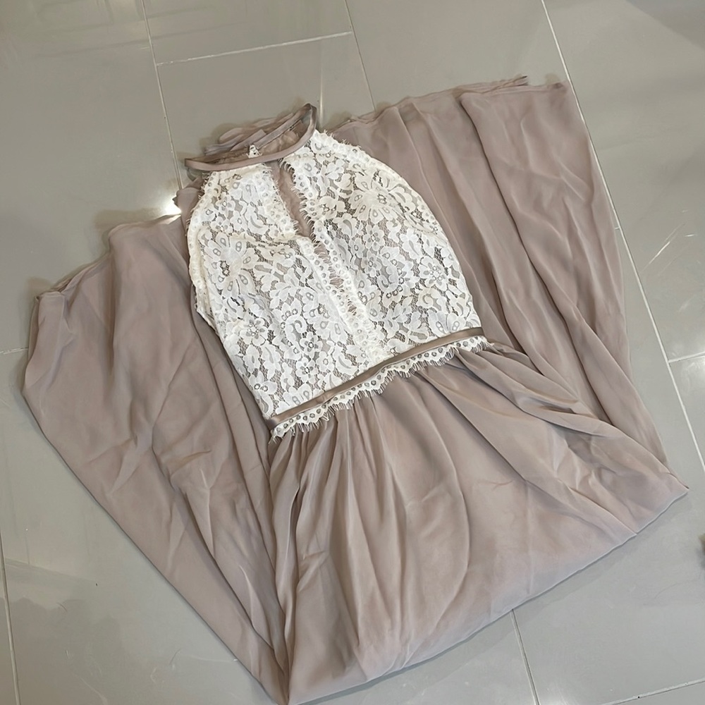 Azazie Dusty Rose Bridesmaid Dress size 10